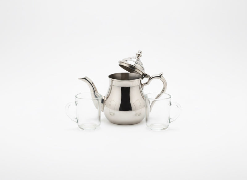 عزبة بو راشد set brown bo rashed tea preparation