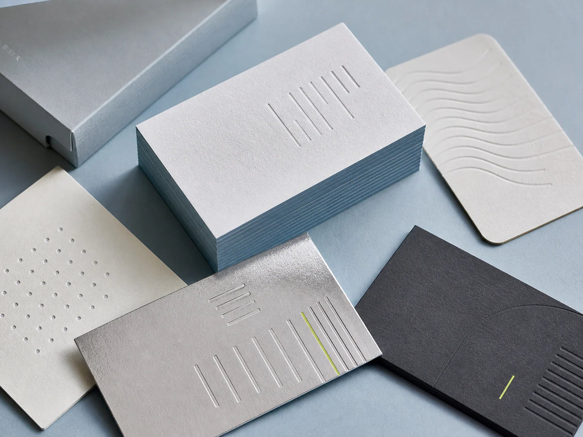 Foil business cards