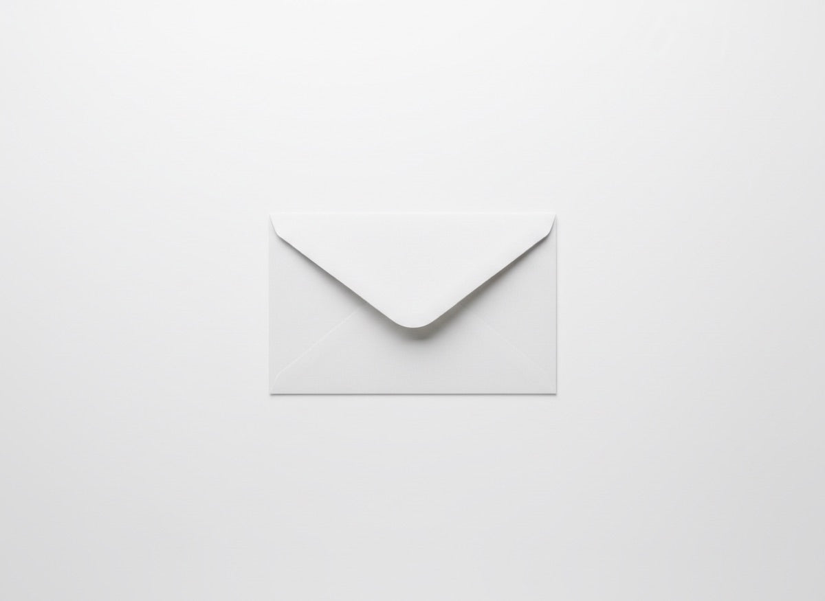 Laid wallet envelope