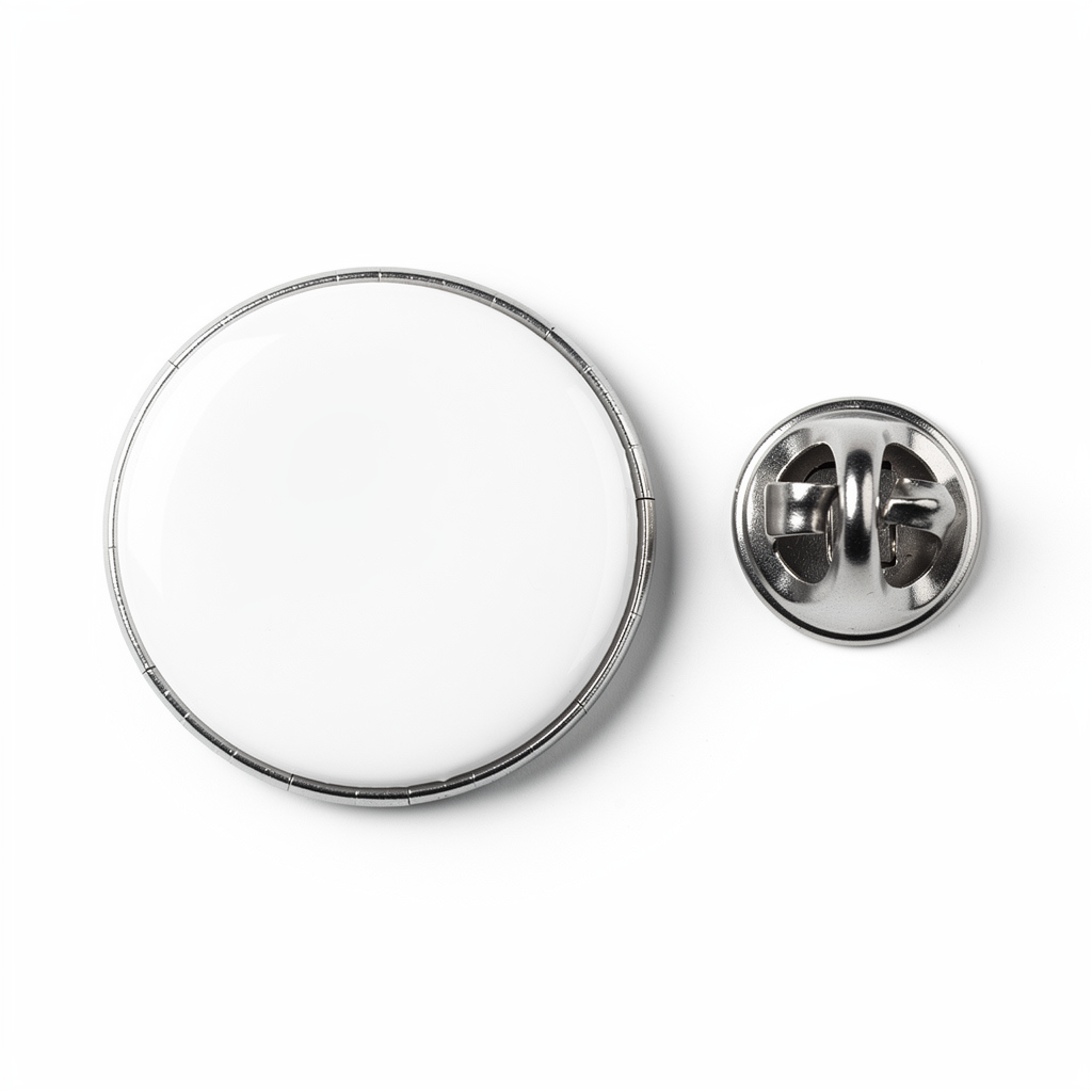 Printed pins with epoxy dome · blank