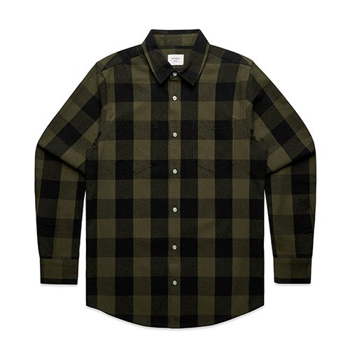 Flannel check shirt · blank