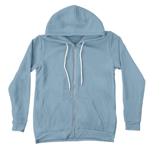 All-over print zip hoodie · blank