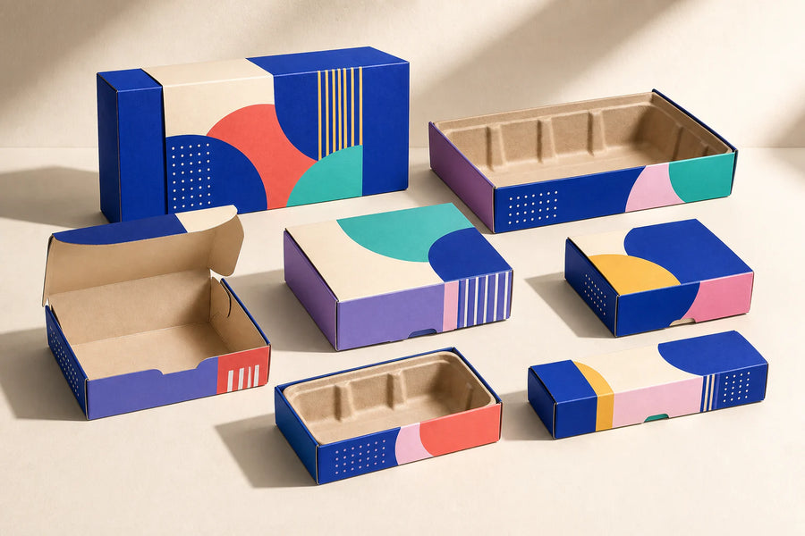 Kraft meal boxes