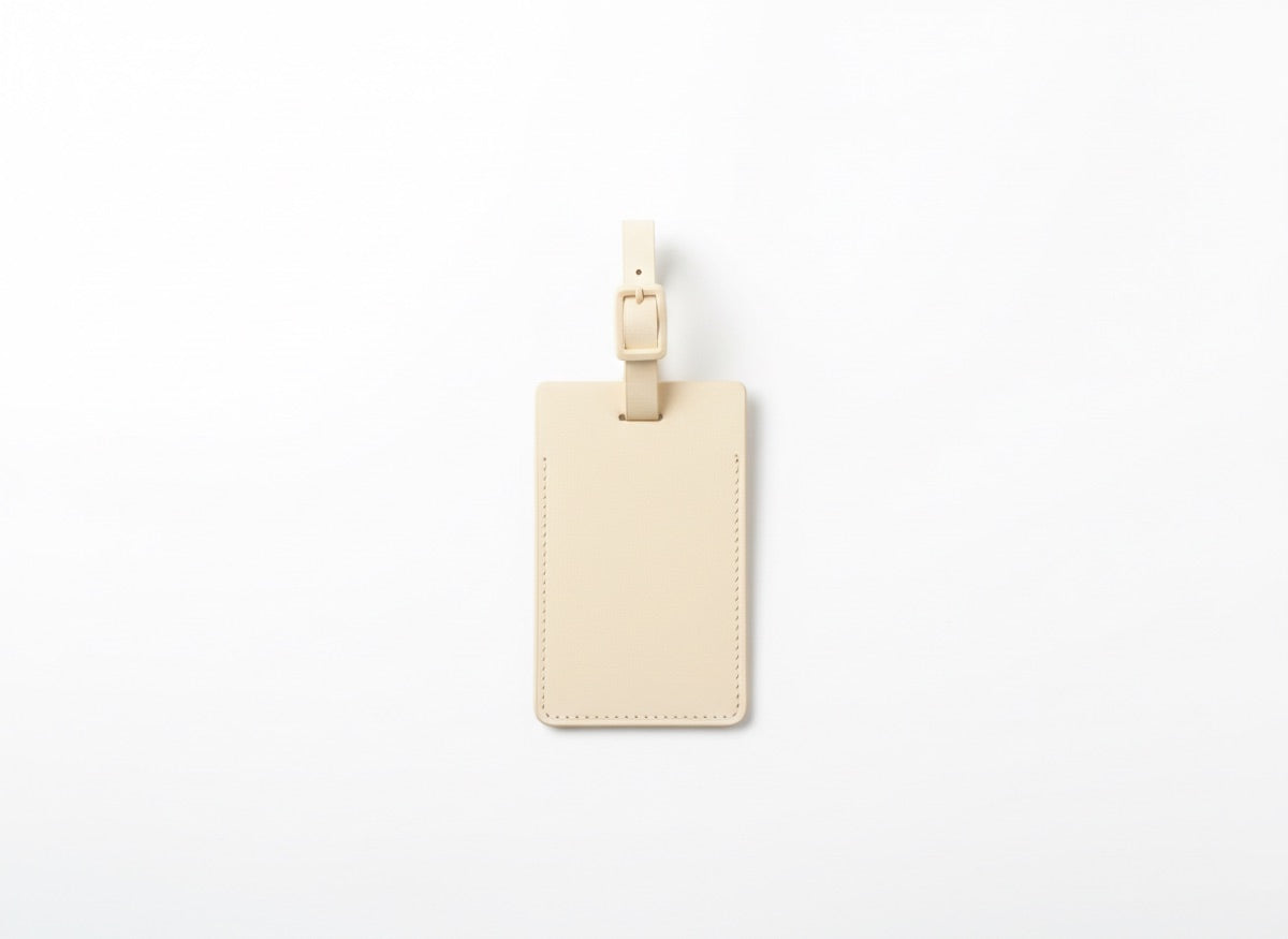 Yellow travelest luggage tag bag