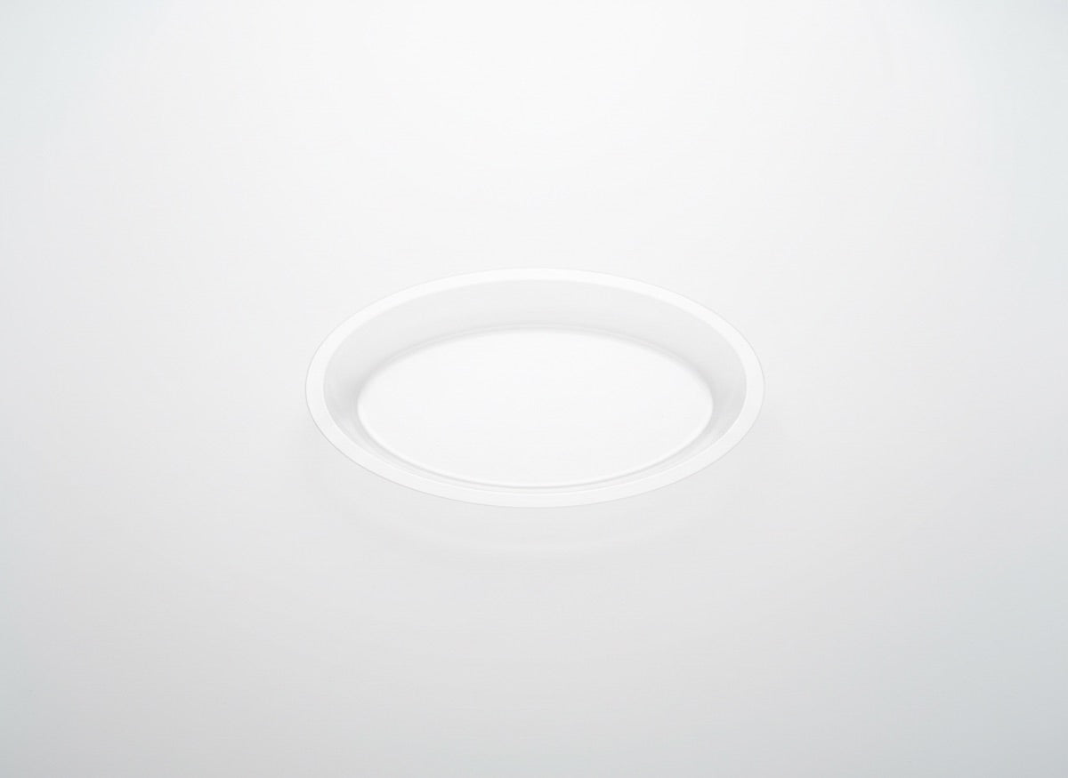 Aluminium oval platter