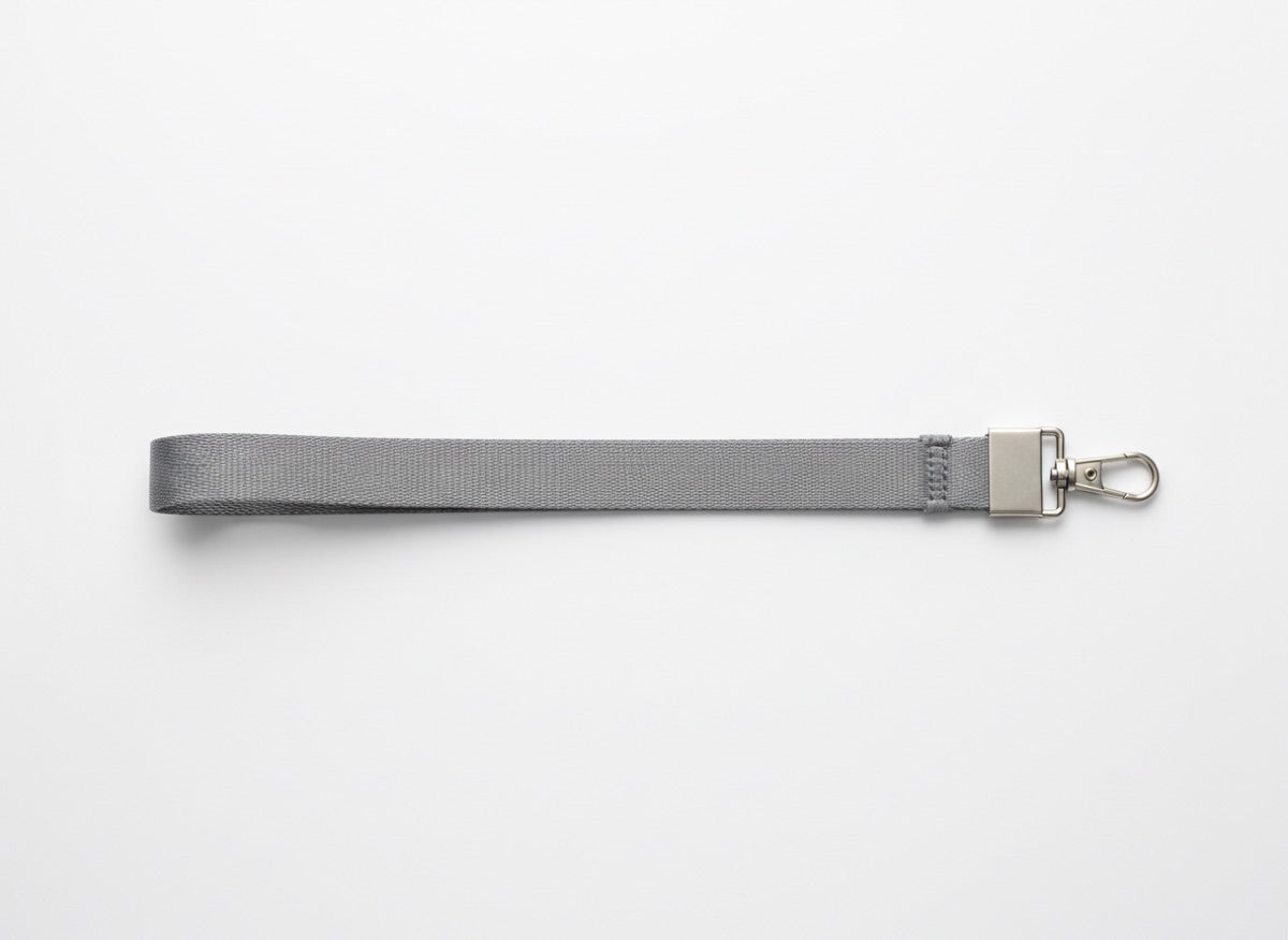Light travelest flat polyester mobile phone lanyard