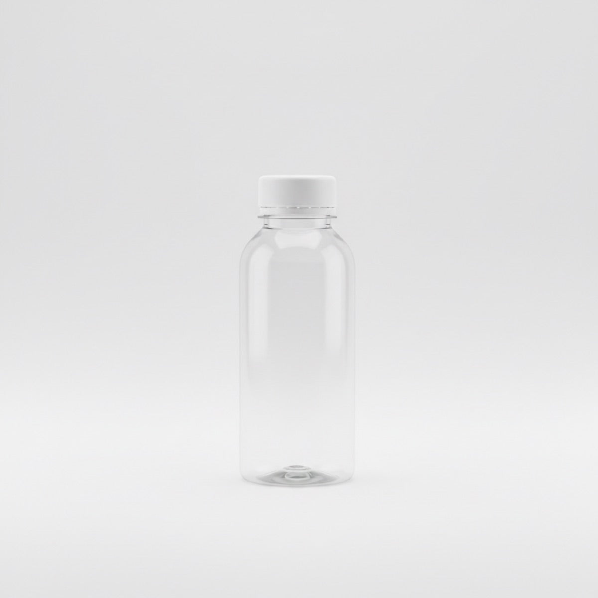 Plastic round bottle jar
