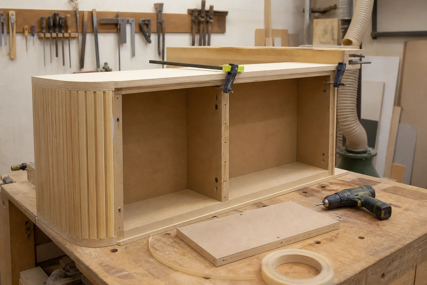 Counter display shelves