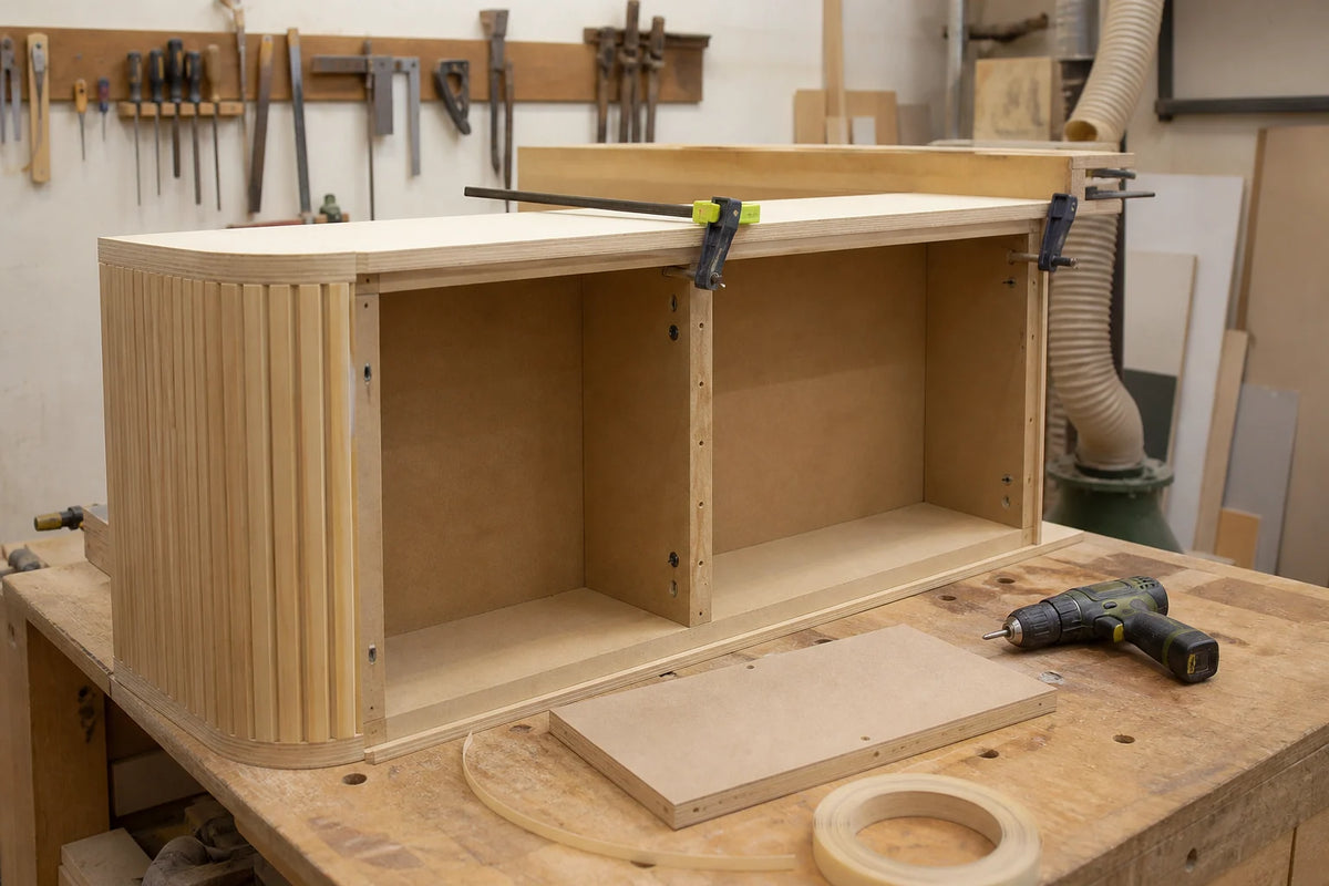 Floor display shelves