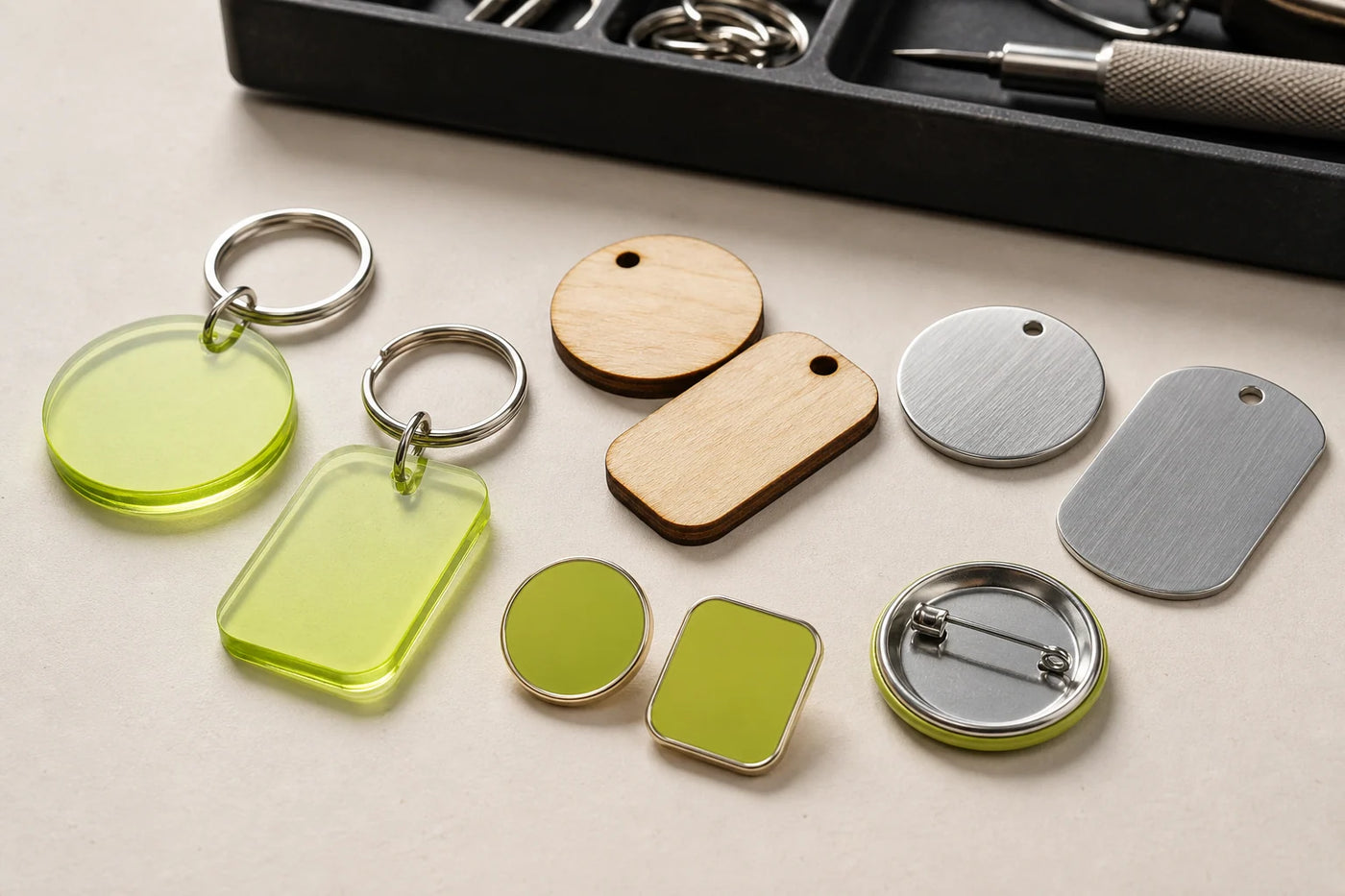 Dangler and spinner pins