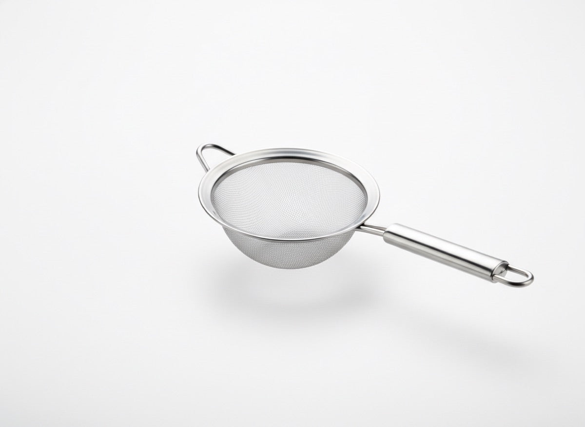 Handle steel strainer