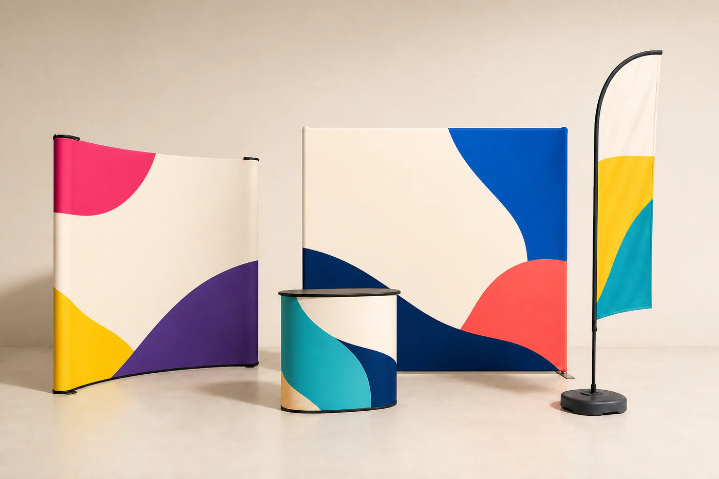 Acrylic display stands